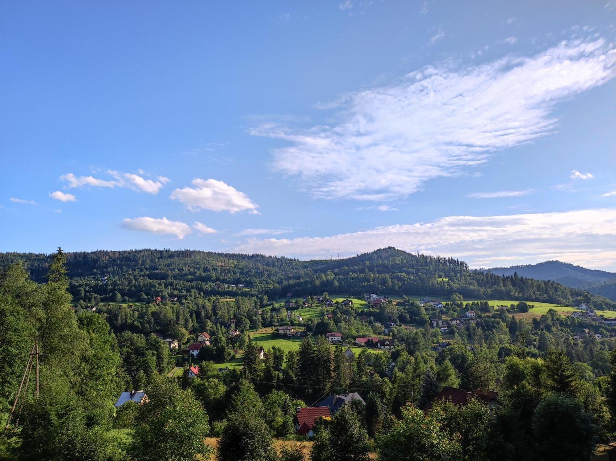 Domki Wichrowe Wzgorze Wisła Buitenkant foto